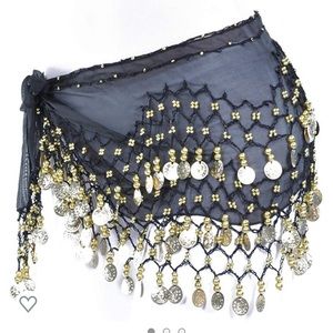 Belly Dance Hip Skirt Scarf